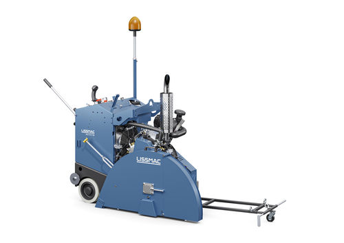 Sega da pavimento - MULTICUT 400 D - LISSMAC Maschinenbau GmbH - verticale / per calcestruzzo / per asfalto