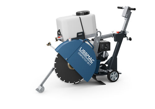 Sega da pavimento - COMPACTCUT 301 P - LISSMAC Maschinenbau GmbH - verticale / per calcestruzzo / per asfalto