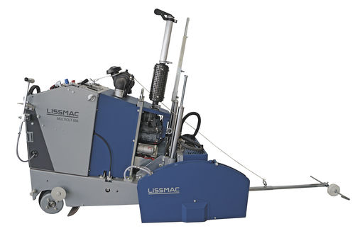 Sega da pavimento - MULTICUT 800 - LISSMAC Maschinenbau GmbH - verticale / per calcestruzzo / per asfalto