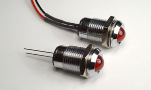 Indicatore luminoso lampeggiante - PA10 series - Plus Opto - LED / montato su pannello / rotondo