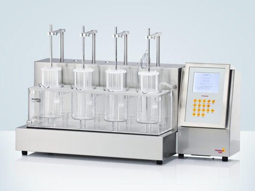 Apparecchio per prove semiautomatico - PTZ AUTO - Pharma Test Apparatebau AG - di disgregazione / per compresse / per laboratorio