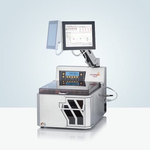 Impianto per prove di durezza - WHT 4 - Pharma Test Apparatebau AG - di spessore / interamente automatico / per compresse