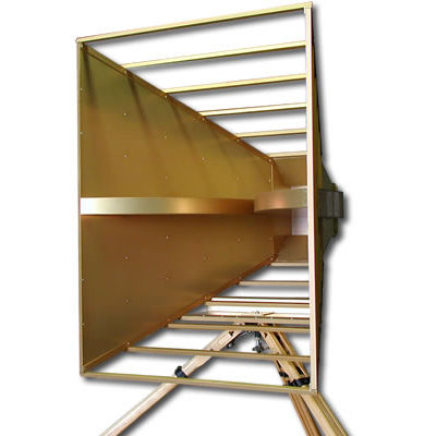 Antenna a tromba - SAS-570 - A.H. Systems - a larga banda / a microonde / rinforzata