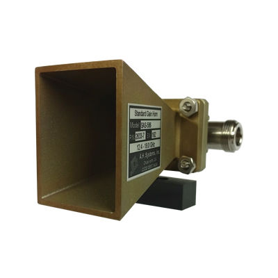 Antenna a tromba - SAS-586 series - A.H. Systems - radio / rinforzata / per guida d'onda