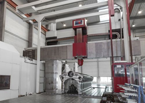 Fresatrice CNC 3 assi - PowerTec  - Waldrich Coburg - verticale / a ponte / a tavola mobile