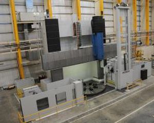 Alesatrice-fresatrice CNC - PowerTurn - Waldrich Coburg - verticale / a ponte / per il settore industriale