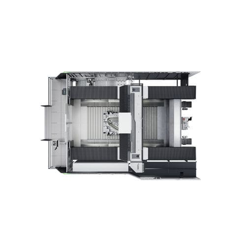 Fresatrice CNC 3 assi - TAURUS Gemini - Waldrich Coburg - verticale / a portale / a tavola rotante