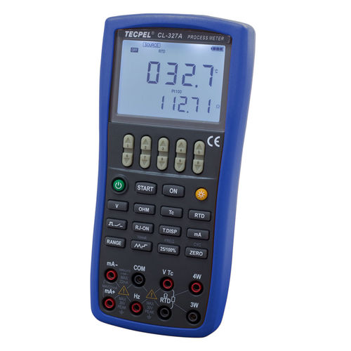 Calibratore multifunzione - CL-327A - Tecpel  Co., Ltd. - per sensore di temperatura / portatile / digitale