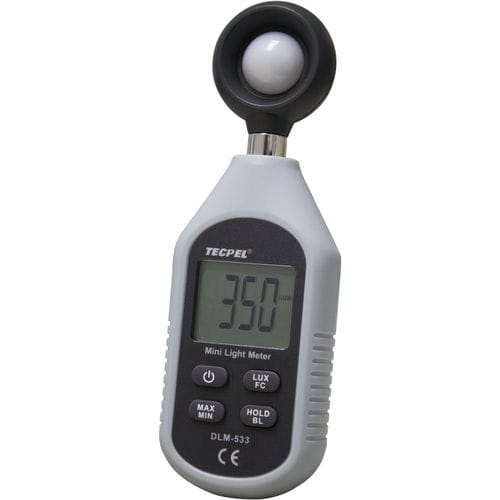 Misuratore di illuminamento digitale - DLM-533 - Tecpel  Co., Ltd. - portatile