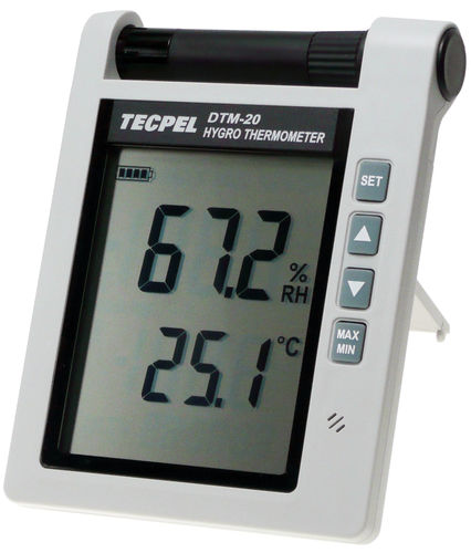 Termo-igrometro per HVAC - DTM-20 - Tecpel  Co., Ltd. - digitale / a lettura diretta / compatto