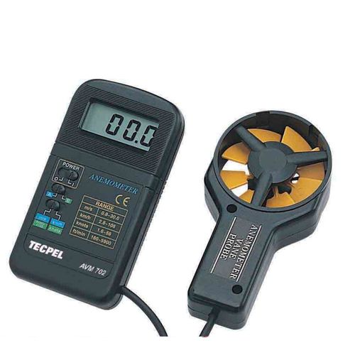 Anemometro a elica - AVM-702 - Tecpel  Co., Ltd. - digitale / portatile
