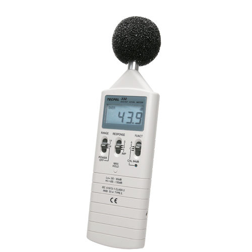 Fonometro basico - DSL-332 - Tecpel  Co., Ltd. - classe 2 / con taratura interna / digitale