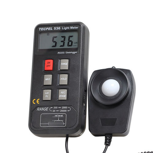Luxmetro digitale - DLM-536   - Tecpel  Co., Ltd. - con registratore di dati