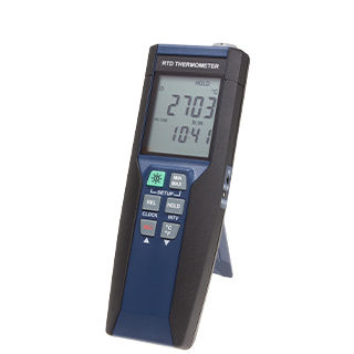 Registratore di dati di temperatura - DTM-386 - Tecpel  Co., Ltd. - USB / Pt100 / con display LCD