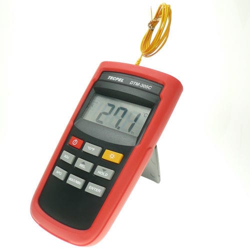 Termometro con sonda - DTM-305C - Tecpel  Co., Ltd. - digitale / portatile / industriale
