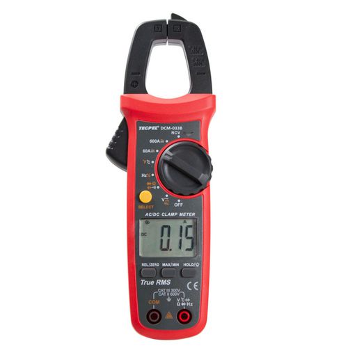 Multimetro a pinza digitale - DCM-033B - Tecpel  Co., Ltd. - portatile / 600 V / 400 A