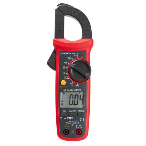 Multimetro a pinza digitale - DCM-032B - Tecpel  Co., Ltd. - portatile / 600 V / 400 A