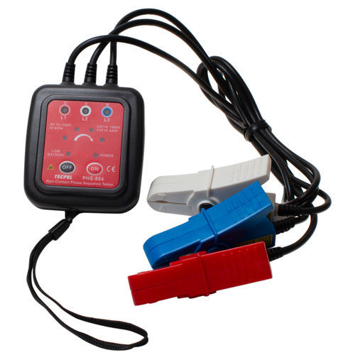 Tester di sequenza di fasi - PHS-864 - Tecpel  Co., Ltd. - per impianto elettrico / per cavi di alimentazione