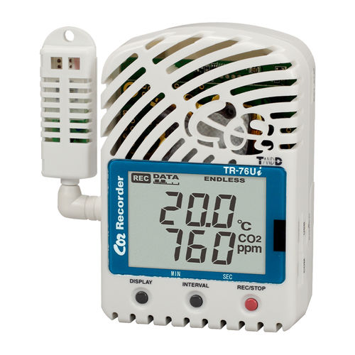 Data logger di temperatura - TR-76Ui - Tecpel  Co., Ltd. - di umidità / CO2 / USB