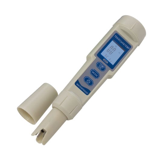 PHmetro tipo penna - PH-875 - Tecpel  Co., Ltd. - d'acqua / con display LCD / a tenuta stagna