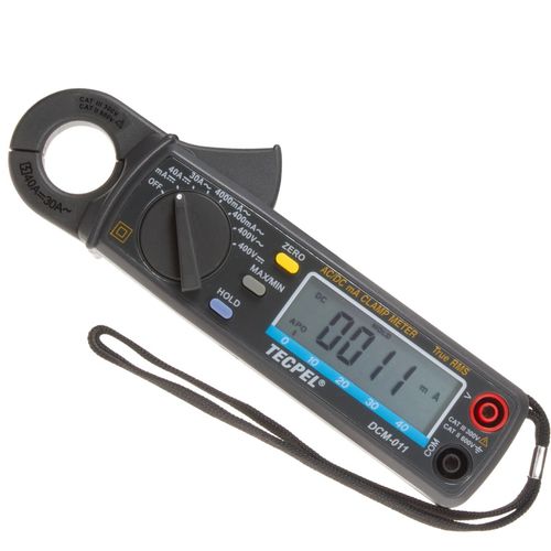 Multimetro a pinza digitale - DCM-011 - Tecpel  Co., Ltd. - portatile / cat III / di frequenza