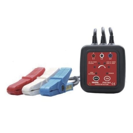 Indicatore di sequenza di fase - PHS-864A - Tecpel  Co., Ltd. - con display LED