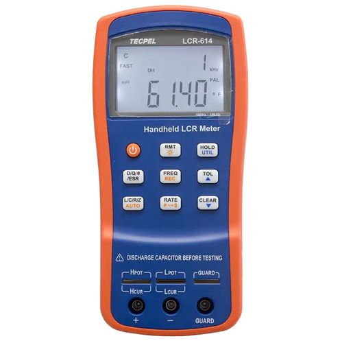 Ohmmetro digitale - LCR-614 Meter  at 10KHz lcr meter - Tecpel  Co., Ltd. - portatile / 4 cavi