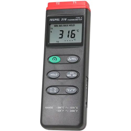Termometro a termocoppia - DTM-316 - Tecpel  Co., Ltd. - con display digitale / °C / °F
