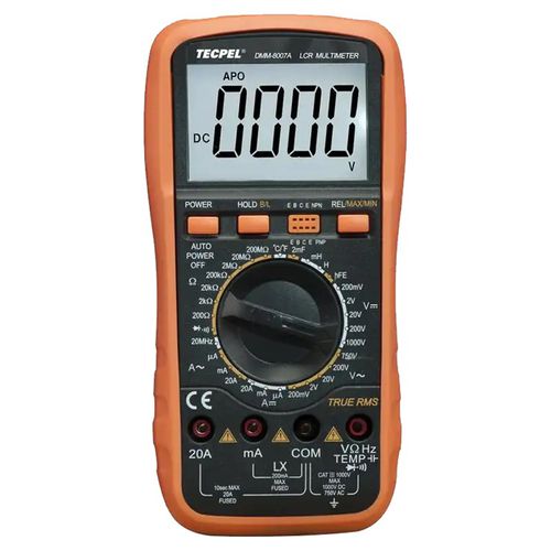 Multimetro digitale - DMM-8007A - Tecpel  Co., Ltd. - portatile / di frequenza / ad alta precisione