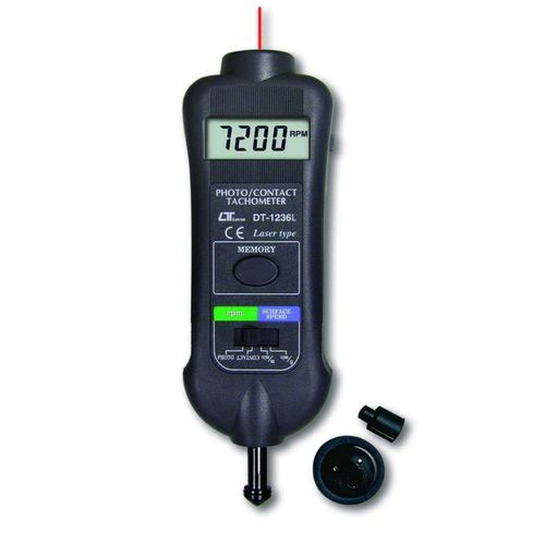 Tachimetro laser - DT-1236L - Tecpel  Co., Ltd. - a contatto / portatile / con display LCD