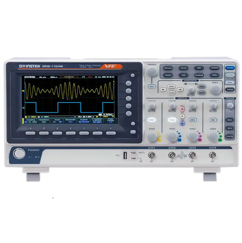 Oscilloscopio digitale - GDS-1102B - Tecpel  Co., Ltd. - da banco / a 2 vie / con display LCD