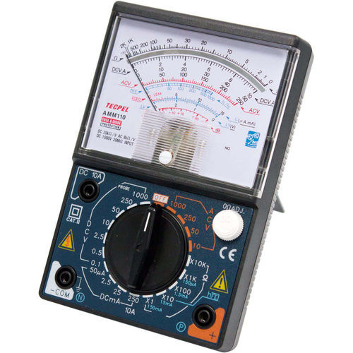 Multimetro analogico - AMM-110 - Tecpel  Co., Ltd. - portatile / 1000 V / 10 A