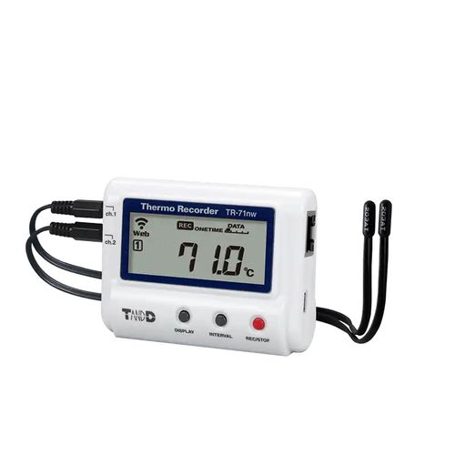 Registratore di dati di temperatura - TR-71nw - Tecpel  Co., Ltd. - USB / WiFi / con display LCD