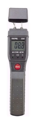 Misuratore di umidità per legno - TMM-590  - Tecpel  Co., Ltd. - ad albero / con display digitale / portatile