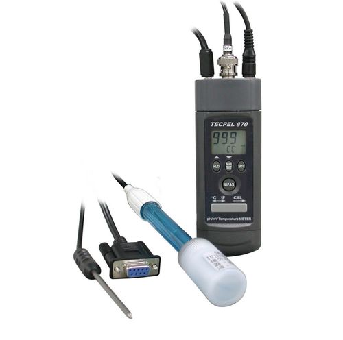 PHmetro portatile - PH-870 - Tecpel  Co., Ltd. - di processo / digitale