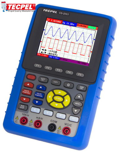 Oscilloscopio digitale - OS-2062 - Tecpel  Co., Ltd. - portatile / multicanale