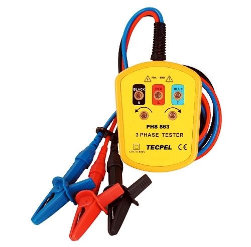 Indicatore di sequenza di fase - PHS-863    - Tecpel  Co., Ltd. - LED / portatile