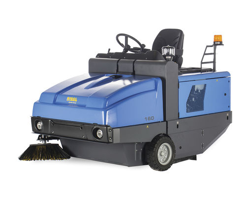Spazzatrice uomo a bordo - 160E - 160DK - 160GPL - ISAL srl - elettrica / diesel / da esterno