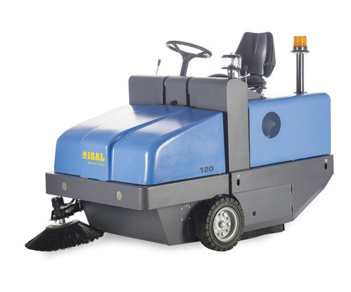 Spazzatrice uomo a bordo - PB 120 E - PB 120 D - ISAL srl - idraulica / elettrica / diesel