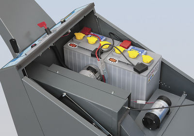 Spazzatrice uomo a terra - PB 55 ET - PB 55 SH - ISAL srl - a benzina / a batteria