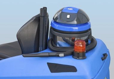 Spazzatrice uomo a bordo - PB 111 E - PB 111 SH - ISAL srl - a benzina / a batteria