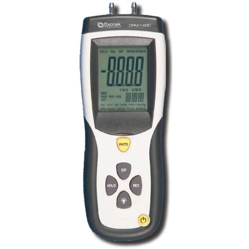 Apparecchio di misura di pressione - DPM-1400 - Exotek Instruments - differenziale / digitale / portatile