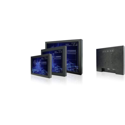 Monitor LCD - WM Series - TL Electronic - con touch screen resistivo / industriale / 19"