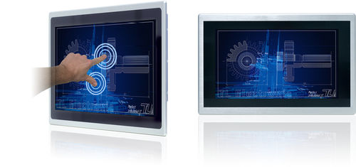 Monitor LCD - WM-MTU series - TL Electronic - con touch screen multitouch / industriale / 15"