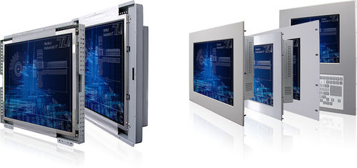 Monitor LCD - WM series - TL Electronic - con touch screen resistivo / industriale / 19"