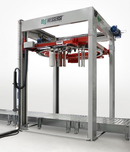 Avvolgitrice fasciapallet ad anello rotante - JOLLY - MESSERSI' PACKAGING - automatica / per pallet / per pellicola estensibile