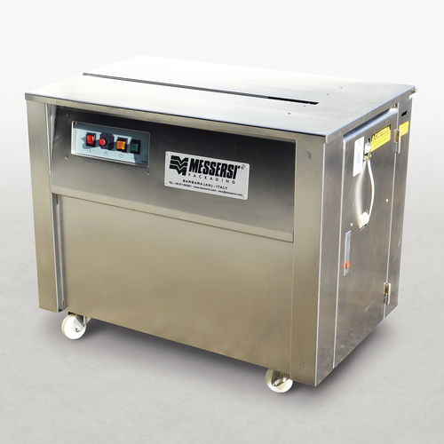 Reggiatrice semiautomatica - M1 - MESSERSI' PACKAGING - per cartone / per prodotti alimentari / per nastri in polipropilene