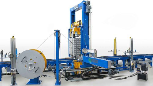 Linea di imballaggio per industria siderurgica - MESSERSI' PACKAGING - automatica