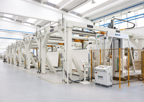 Linea di imballaggio per ceramica - MESSERSI' PACKAGING - per reggiatrice / automatica