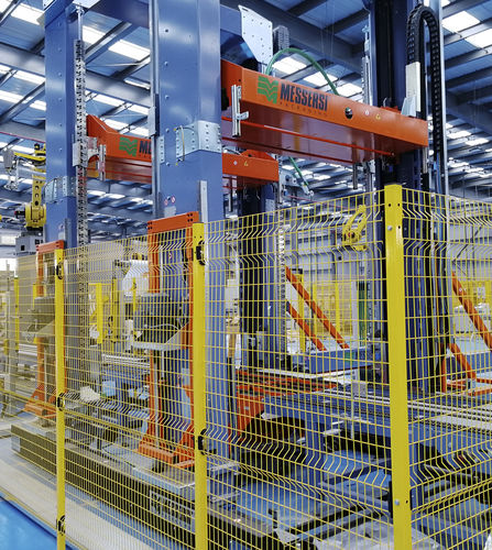 Linea di imballaggio per l'industria alimentare e delle bevande - MESSERSI' PACKAGING - del vetro / per container / per reggiatrice